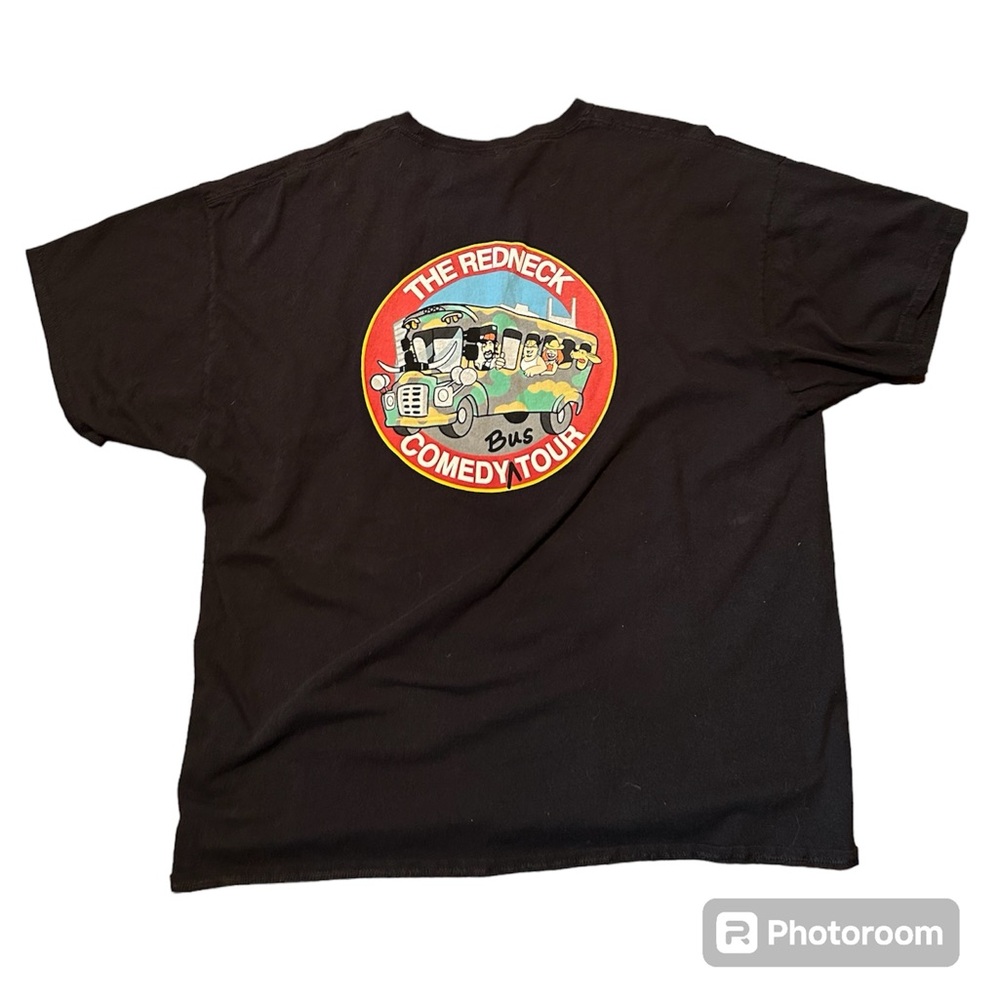 Red Neck Comedy Bus Tour Men’s Graphic‎ T-Shirt Size 3XL